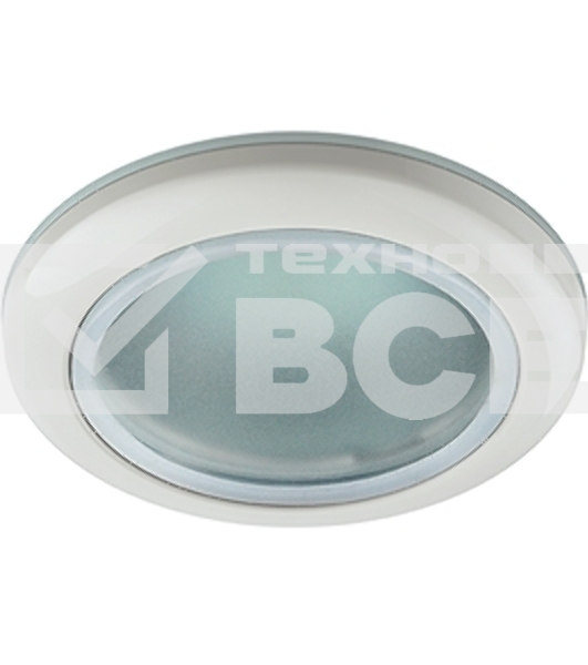 Настольные светильники ЭРА WR1 WH Светильник влагозащищенный MR16,12V/220V, 50W белый