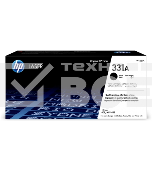 Картридж лазерный HP 331A черный для LJ M408, 5 000 стр.