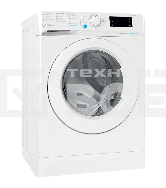 Стиральная машина Indesit BWE 81282 L белый, загрузка фронтальная 8 кг, 1200 об/мин., класс: А
