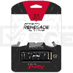 Накопитель SSD Kingston Fury Renegade SFYRD/2000G, 2 ТБ, M.2 2280, PCIe 4.0 x4, NVMe, R/W 7300/7000, с радиатором, фото3