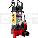 Насос ЗУБР НПФ-1100-Р фекальный погружной 1100Вт пропускная способность 245 л/мин напор 8м чугунн, фото2