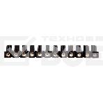 Клеммная винтовая колодка KВ-35 10-35, ток 80 A, полипропилен черный Rexant (10 шт./уп.), фото 1