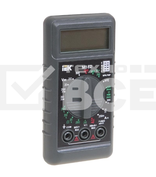 Мультиметр IEK Compact M182цифровой