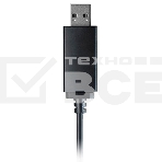 Наушники с микрофоном A4Tech HU-10 черный 2м накладные USB оголовье, фото4