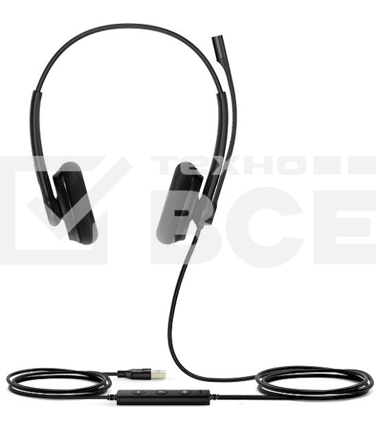 Гарнитура проводная Yealink UH34 Lite Dual UC
