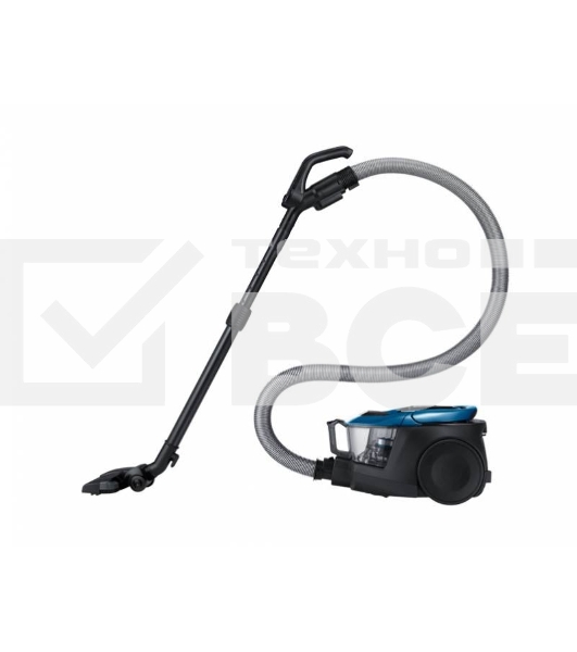 Пылесос Samsung VC18M31A0HU голубой, 380/1800 Вт, уборка сухая, пылесборник контейнер 2 л