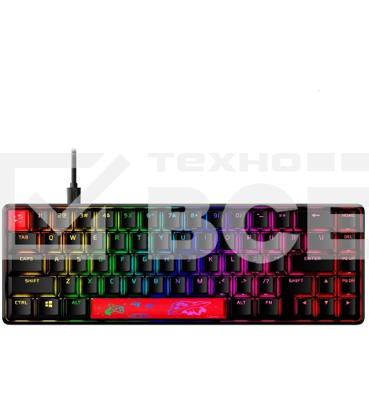 Клавиатура игровая HyperX Alloy Origins 65 (RUS) черный
