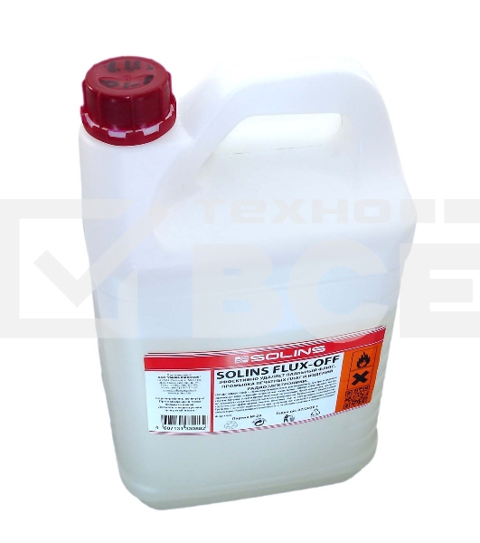 Очиститель флюса Solins FLUX OFF 5 л
