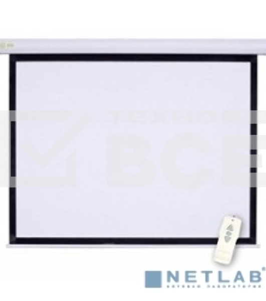Экран Cactus 124.5x221см Motoscreen CS-PSM-124x221 16:9 настенно-потолочный рулонный белый (моторизованный привод)