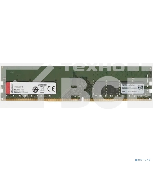 Оперативная память Kingston ValueRAM, DDR4, 16Gb (1x16Gb), 3200MHz, CL22