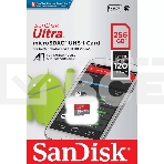 Флеш карта microSD 256GB SanDisk microSDXC Class 10 Ultra UHS-I U1 A1 120MB/s, фото4