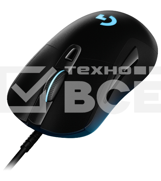Мышь проводная Logitech G403 HERO черный, 25600 dpi, USB, кнопки - 6