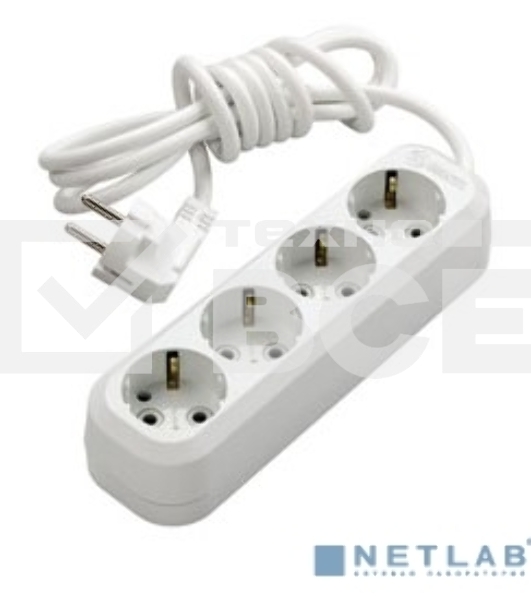 Удлинитель 4 гн 3 м с\з Makel MGP153