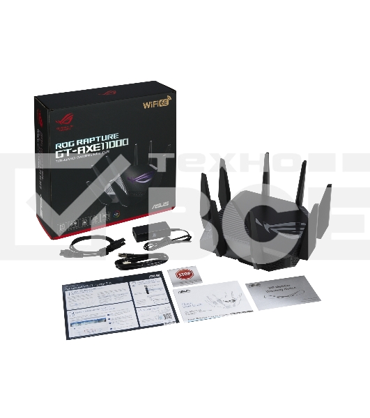 Роутер беспроводной Asus GT-AXE11000 100/1000/2500BASE-T