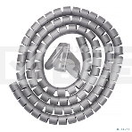 Пластиковый спиральный рукав для кабеля Cabeus PCB-25 д.25 мм (2 м) и инструмент ST-25, фото3