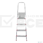 Стремянка алюминиевая 4 ступеньки Rexant, фото3