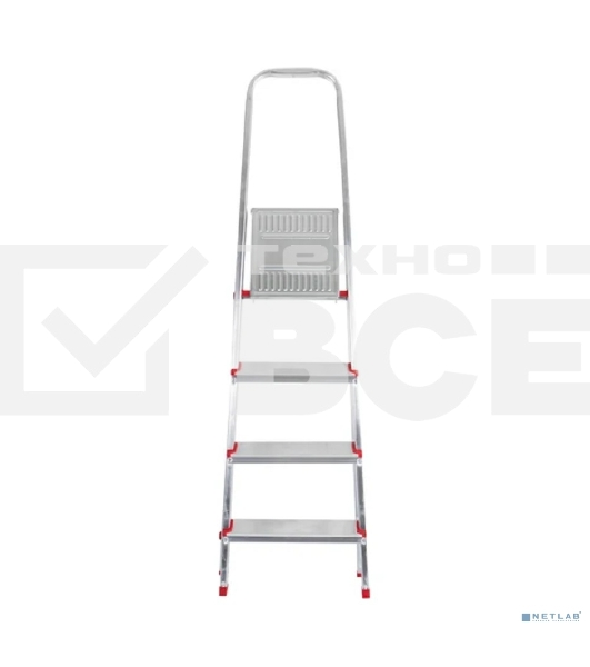 Стремянка алюминиевая 4 ступеньки Rexant