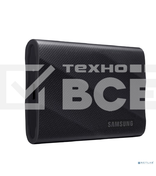 Накопитель SSD 2Tb Samsung T9 MU-PG2T0B/WW, V-NAND, USB 3.2 Gen 2 Type-C [R/W - 2000/2000 Mb/s] черный