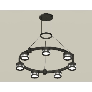 Светильник Ambrella light XR92051603/7 SBK/FR черный песок/белый матовый GX53  (A9205, C9238, N8478)