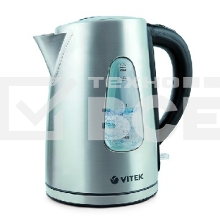 Чайник Vitek VT-7007 ST (нержавеющая сталь, 1,7 л, 2200 Вт)