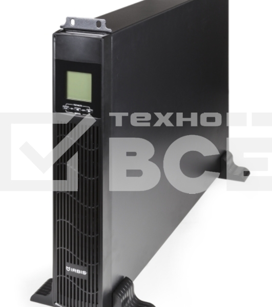 Источник бесперебойного питания Irbis UPS Online 2000VA/1800W, LCD,8xC13 outlets,RS232, SNMP Slot, Rack mount/Tower