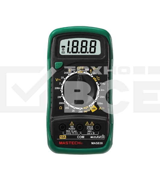 Мультиметр портативный MAS838 Mastech