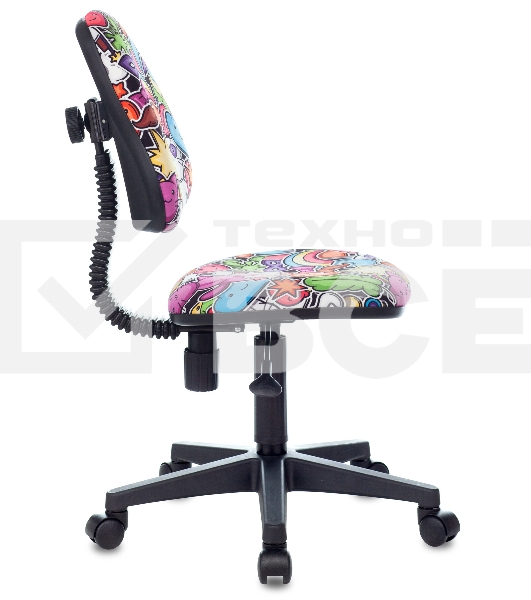 Кресло детское Бюрократ KD-4 мультиколор маскарад крестовина пластик