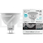 Лампа светодиодная Gauss Elementary MR16 3.5Вт цок.:GU5.3 спот 220B 4100K св.свеч.бел.ней. MR16 (упак.:10шт) (13524), фото3