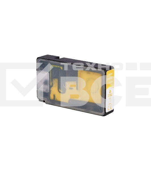 Струйный картридж Sakura 9204B001 (1400XL Y) для Canon, желтый, 12 мл., 1000 к.