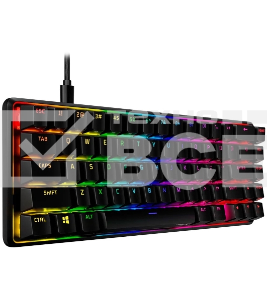 Клавиатура игровая HyperX Alloy Origins 65 (RUS) черный