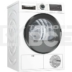 Сушильная машина Bosch WQG241AKPL белый/черный, 9 кг, сушка - тепловой насос, программ - 14, 59.8 x 84.2 x 61.3 см, фото 1