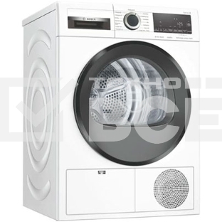 Сушильная машина Bosch WQG241AKPL, сушка: конденсация с тепловым насосом, с паром, загрузка до 9 кг, глубина 61.3 см (с люком 64.8 см), энергопотребление A++, 14 программ