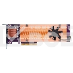 Плата расширения QNAP QM2-4S-240 Quad M.2 SATA SSD expansion card; supports up to four M.2 2280 formfactor M.2 SATA SSDs; PCIe Gen2 x4 host interface; Low-profile bracket pre-loaded, Low-profile flat and Full-height are bundled, фото2