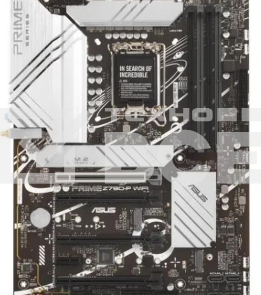 Материнская плата ASUS PRIME Z790-P WIFI, LGA 1700, Intel Z790, 4xDDR5, 4xSATA, 3xM.2 PCIe 4.0 x4, 1xPCIe 5.0 x16, 3xPCIe x4, 1xPCIe x1, 1xHDMI, 1xDP, 1xUSB-C 3.2 Gen 2, 1xUSB 3.2 Gen 2, 2xUSB 3.2 Gen 1, 4xUSB 2.0, 1x 2.5Gb LAN, 3x3.5 мм, 7.1, ATX