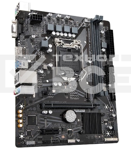 Материнская плата Gigabyte H510M H V2, LGA 1200, Intel H470, 2xDDR4, 4xSATA 6 Гбит/с, 1xM.2, 1xPCIe 3.0 x16, 1xPCIe 3.0 x1, 1xHDMI, 1xVGA, 1x 1Gb LAN, 2xUSB-A 3.2 Gen 1, 4xUSB-A 2.0, 3x3.5 мм, 7.1, Micro ATX