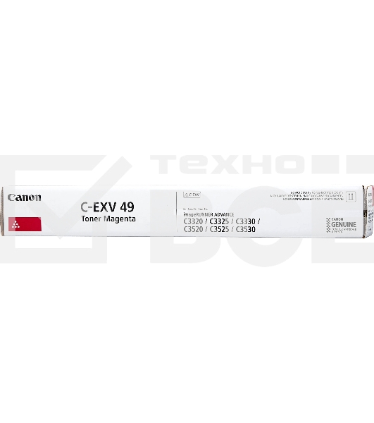 Картридж лазерный Canon C-EXV49M (8526B002) пурпурный (19 000 стр.) для iR-ADV C33xx