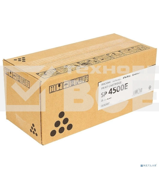 Картридж лазерный тип SP 4500E для Ricoh Aficio SP 4510DN/SP4510SF (6K)