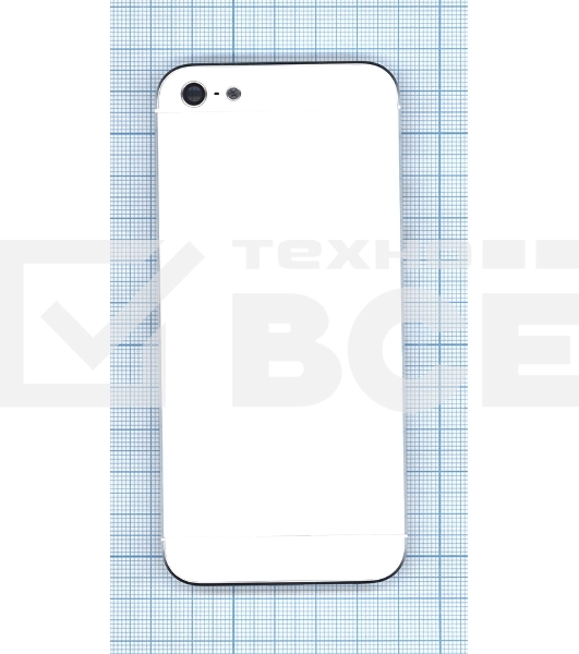 Задняя крышка для iPhone 5 белый