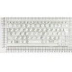 Клавиатура для ноутбука Toshiba mini NB200 NB300 NB305 серебристая, фото2
