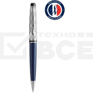 Ручка шариковая Waterman Expert L`Essence du Bleu (CW2166466) LaqBlue CT M син. черн. подар.кор.