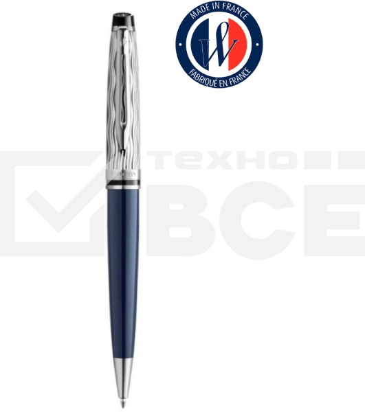 Ручка шариковая Waterman Expert L`Essence du Bleu (CW2166466) LaqBlue CT M син. черн. подар.кор.