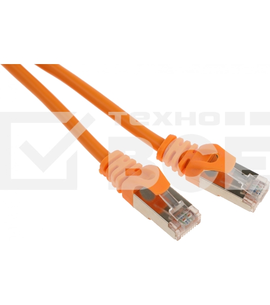 Патч-корд FTP Cablexpert кат.5e, 2м, литой, многожильный (оранжевый)