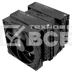 Кулер для процессора Thermalright Royal Pretor 130 черный (4-pin PWM, 158mm, Ni/Cu, 6x6mm, 1x120+1x130mm, 80.45CFM/81.88CFM, 29.4dBA/28.3dBA, 2150PM/1750RPM, S: 1200, 1700, 1851, 2011, 2066, 115X, AM4, AM5, black), фото4
