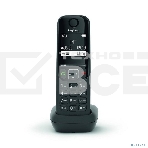 Дополнительная трубка Dect Gigaset AS690HX черный для AS690, фото2