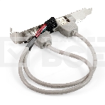 Планка портов в корпус 2xUSB2.0 ExeGate BrctUSB2-2A (USB 2.0 9pin (IDC 9pin F) --> 2x USB 2.0 Af, кабель 20см), фото3