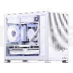 Корпус без блока питания Case JONSBO D32 STD, Mini-Tower, TG, no fan, 1xUSB-A 3.0 + 1xUSB-C 3.1, mATX, mITX White, фото9