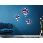 Настенно-потолочный светодиодный светильник Ambrella light FW11132 BK черный 18W LED 3000-6400K D300*38, фото4