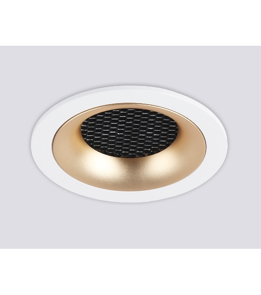 Светильник встраиваемый Ambrella light TN102723 WH/GD белый/золото GU5.3 92*92*23