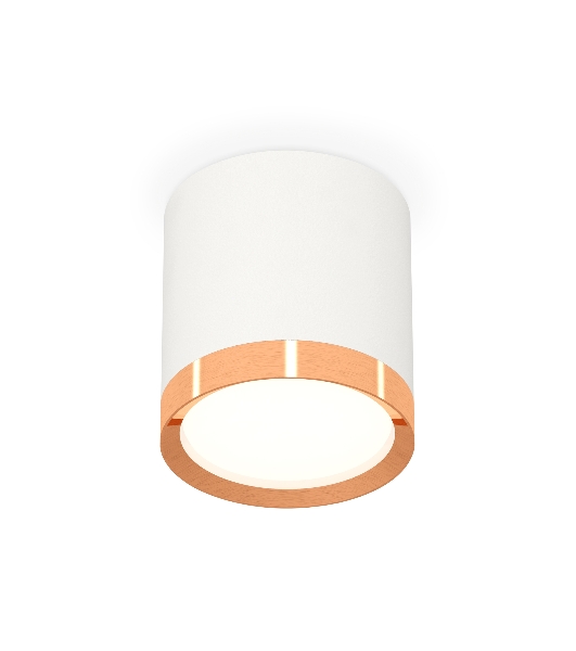 Светильник Ambrella Light XS8141005 SWH/PPG белый песок/золото розовое полированное GX53 (C8141, N8126)
