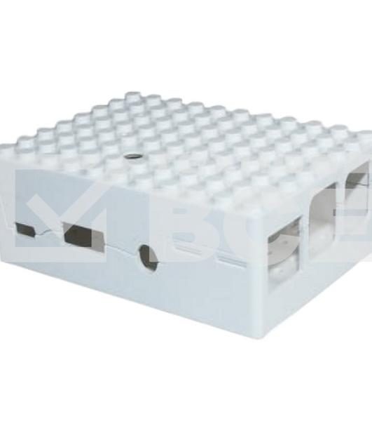 Корпус RA181 white для микрокомпьютера Raspberry Pi 3 ACD White ABS Plastic Building Block case for Raspberry Pi 3